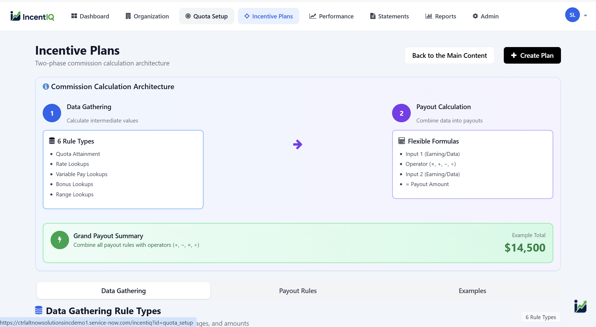 Run incentive calculations across your organization with full audit trail and error detection.